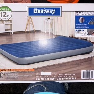 Bestway Queen Air Mattress with Built-in Pump